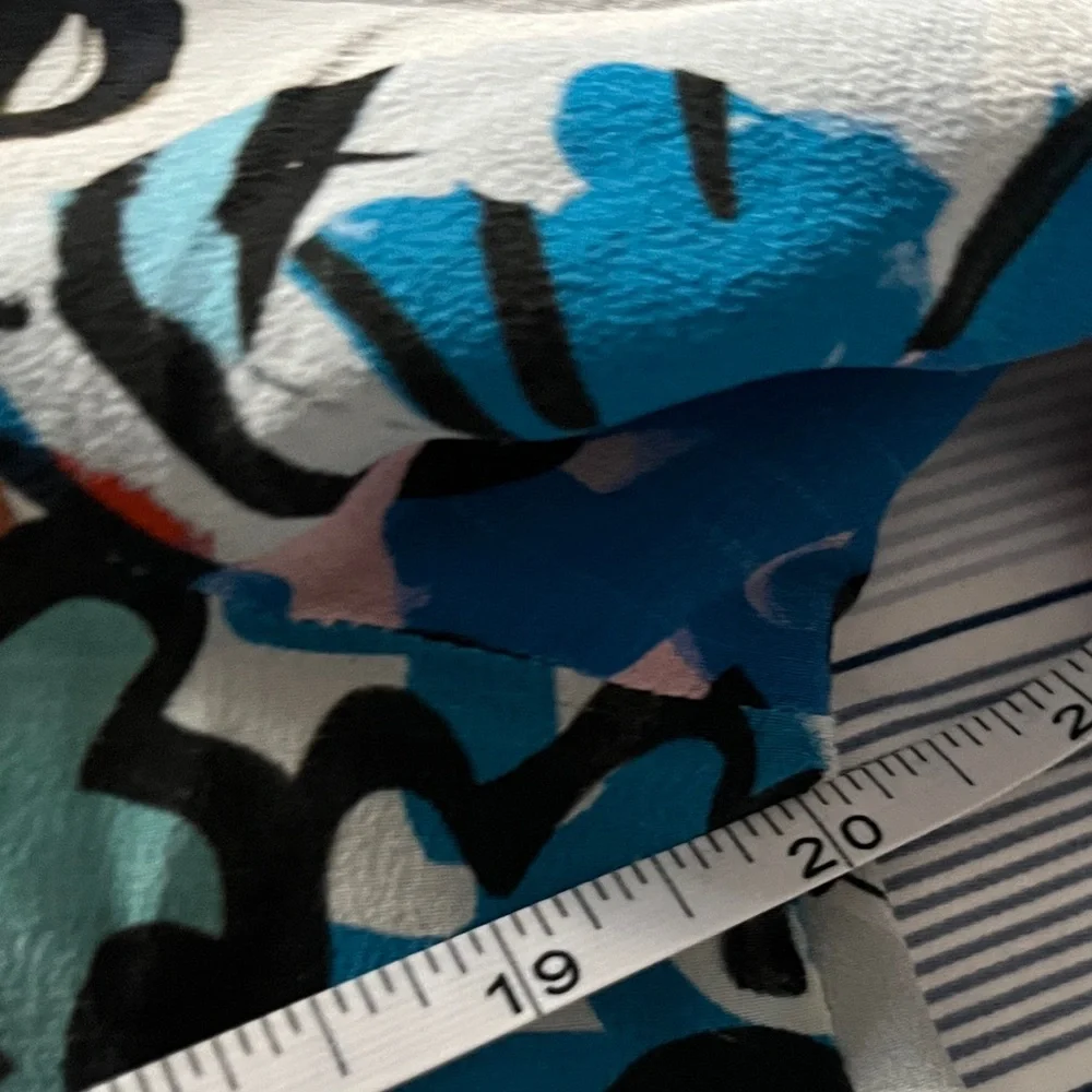 MARELLA Max Mara Paul Grafitti Pattern Short-Sleeve Shirt - Picture 4 of 4